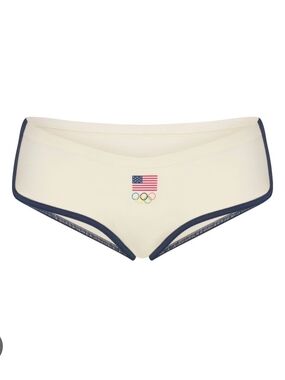 SKIMS For Team USA COTTON JERSEY Olympic Dolphin Boy Short